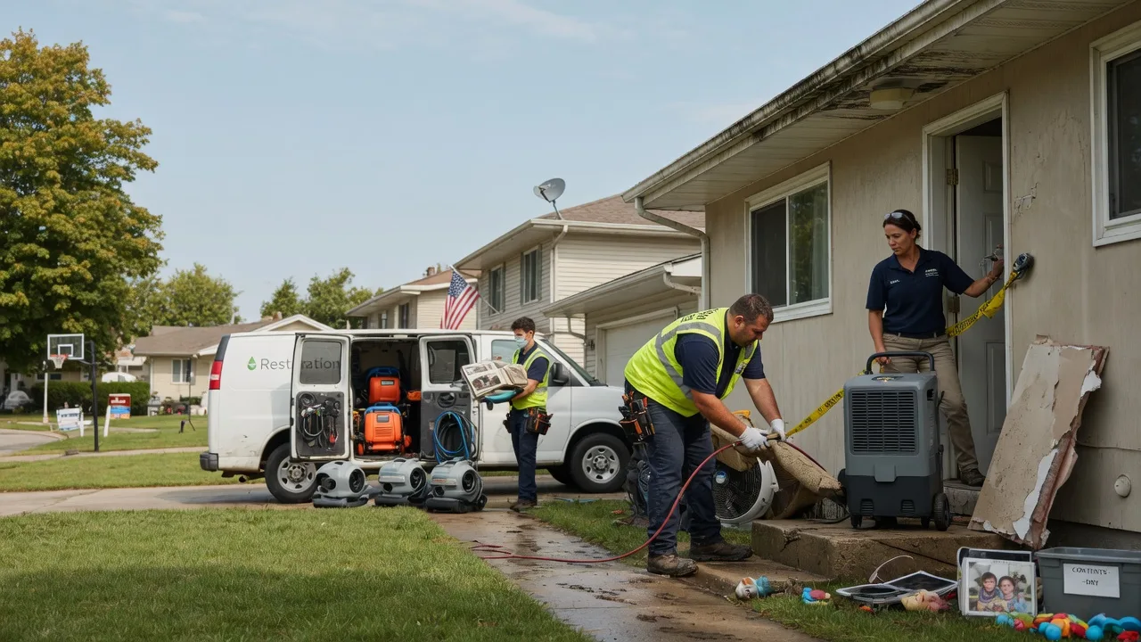 Water Damage Restoration in Stewardson, IL near me
